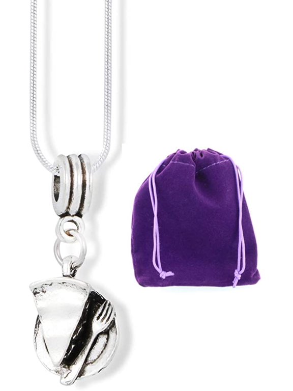 Pie Necklace | Baking Gifts for Women who Love to Bake and make Great Gifts for People that Like to Cook or Bakers Gifts for Women and Cooking Gifts for Women as Housewarming Gifts for Baking Gifts