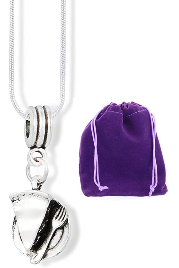Pie Necklace | Baking Gifts for Women who Love to Bake and make Great Gifts for People that Like to Cook or Bakers Gifts for Women and Cooking Gifts for Women as Housewarming Gifts for Baking Gifts