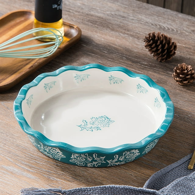 Pie Pan Ceramic Pie Dish Pie Plate Deep Dish Pie Pan NonStick Pie Pans