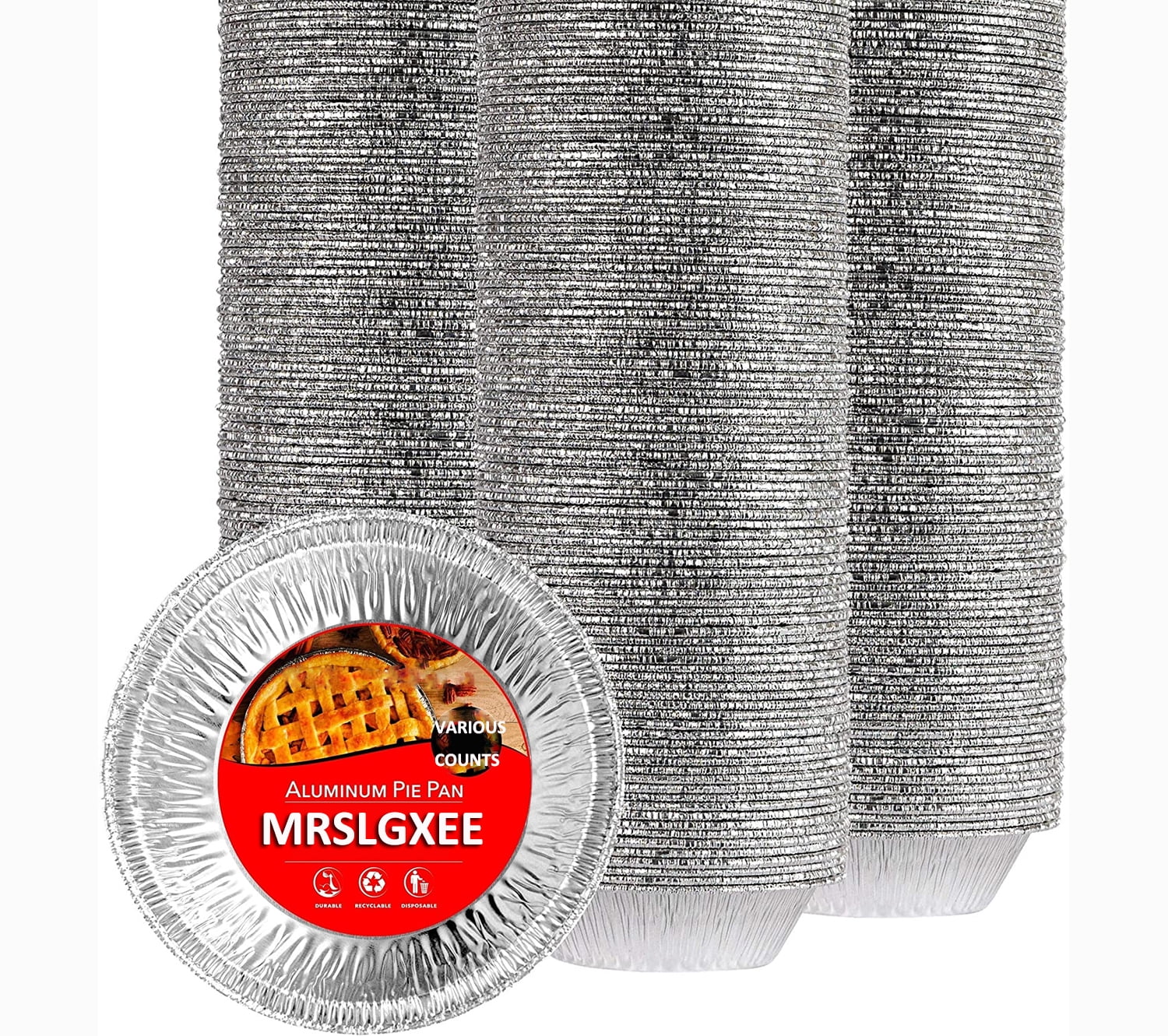 Pie Pans 4 Inch,Mini Pie Tins Disposable Aluminum Foil Tart/ Pie Pans