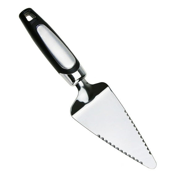 Pie Server, Pizza Pastry Server, Stainless Steel Pie and Cake Server Pizza Tart Dessert Slicer Server with PP Handle, Kitchen Gadget for Serving Cake, Pizza, Pies, Dessert - by Viemira