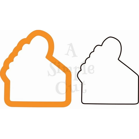 Pie Slice Cookie Cutter