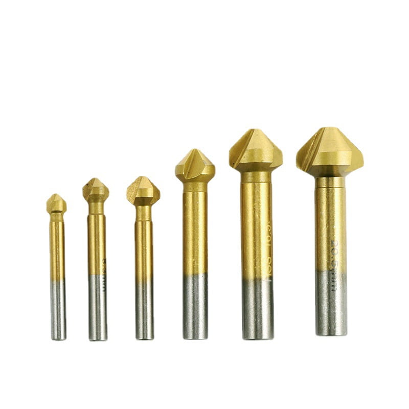 Piece 90° Countersink Set HSS Countersink Set, Titanium Coatings? 6.320.5 mm Countersink