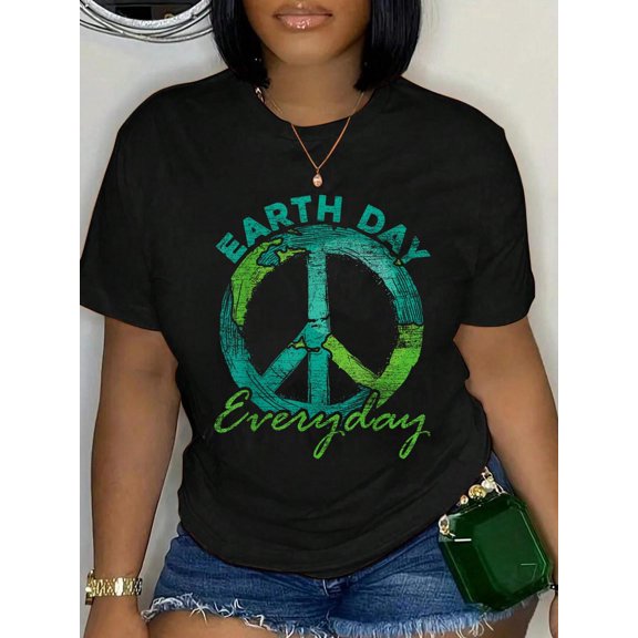 Piece Everyday Earth Day T-Shirt