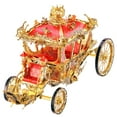 thumbnail image 1 of Piececool 3D Metal Model Kits, Princess Carriage Model Building DIY Craft Kits, Brain Teaser Puzzles - 216 Pcs, 1 of 1