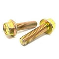 Pieces) 1/420x1" Grade 8 Hex Flange Bolts Screws Coarse Full Threads