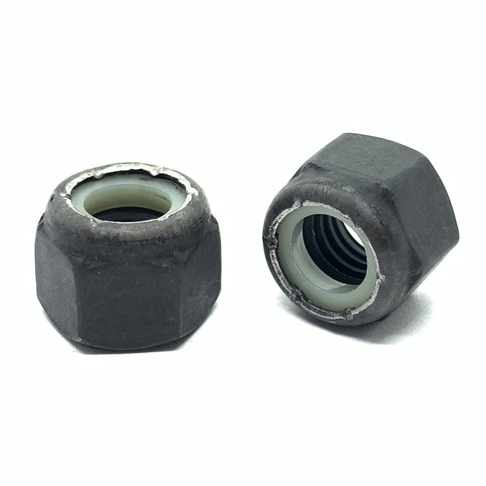 Pieces 7 16 14 Grade 8 Hex Nylon Insert Lock Nuts Phos Oil Pieces 7 16 14 Grade 8 Hex Nylon Insert Lock Nuts Phos Oil