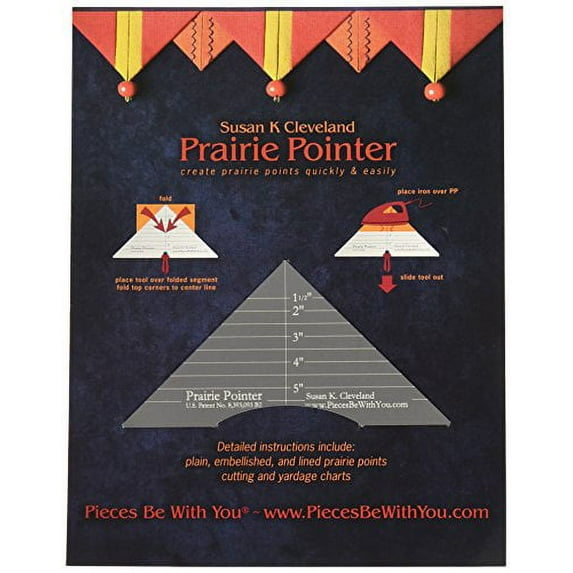 Pieces Be With You Prairie Pointer Pressing Tool