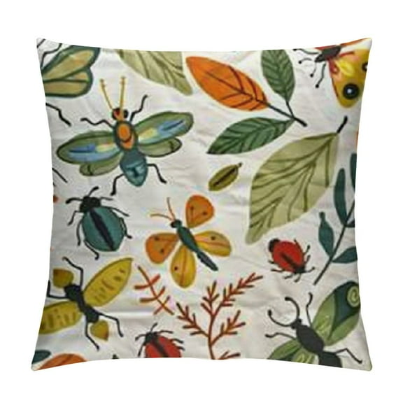 Pieces Extra Long Twin Size Quilt Set Pillowcases Soft Butterfly Dragonfly Cicada Nature Pattern Comforter Set Bed Cover Blanket for All Season