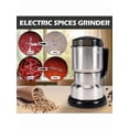 thumbnail image 1 of Pieces High Power Grinder, Stainless Steel Small Home Grain Mill, Kitchen Cooking Wall Crusher, 110-130V US Plug, No Battery Required, Ideal Holiday Gifts, 1 of 5