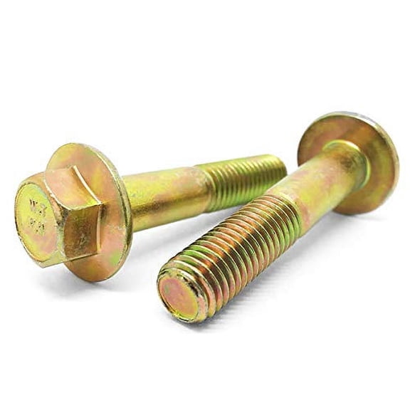 Pieces) M10-1.5x100 Class 8.8 Hex Bolts Screws Coarse Partial Threads Zinc Yellow