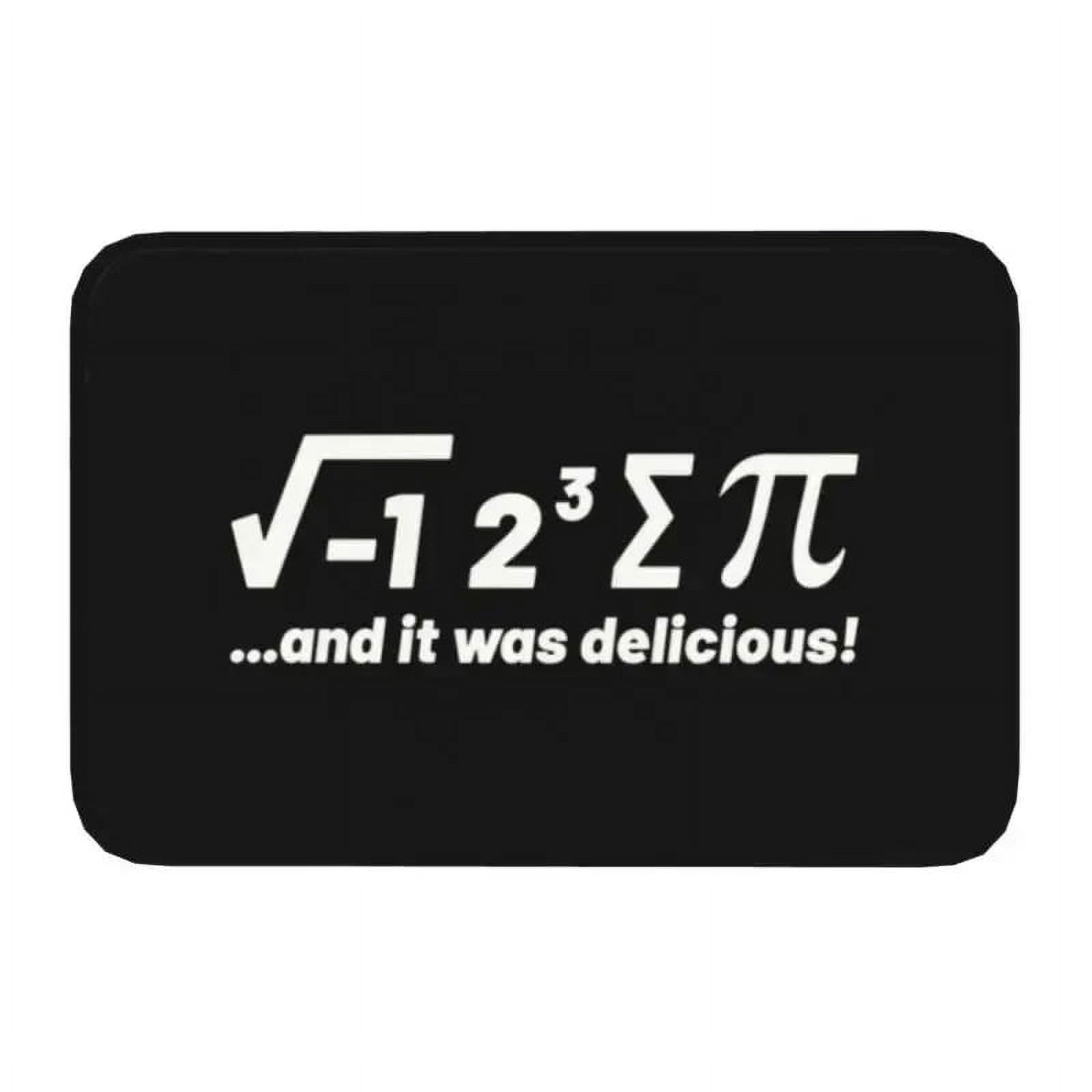 Pieces Of Pi Math Science Front Door Floor Entrance Mats Outdoor Geek ...