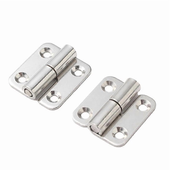 Pieces Removable Hinges, Heavy Door Hinge, 37x34mm Hinge, Removable Door Hinges Left-Handed Screw-in Strip, Small Hinges for Inte