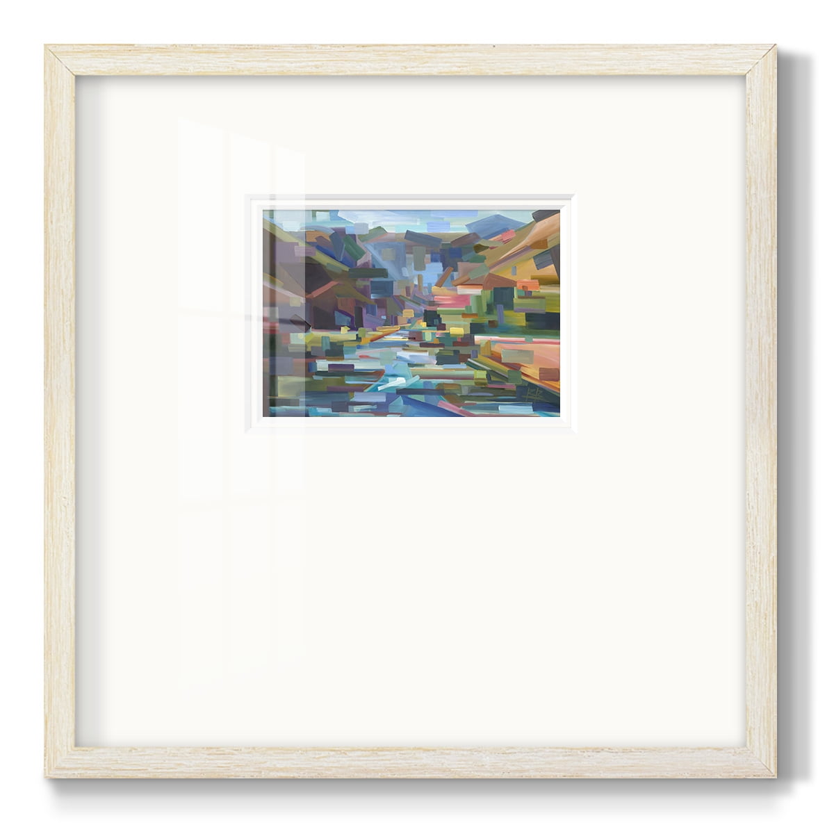 Pieces of Yakima CanyonPremium Framed Print