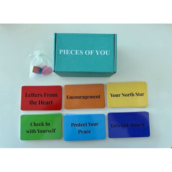 Pieces of You Individual & Family Edition Board Game Guided Conversation Game for Family Connection, Self-Reflection, and Personal Growth