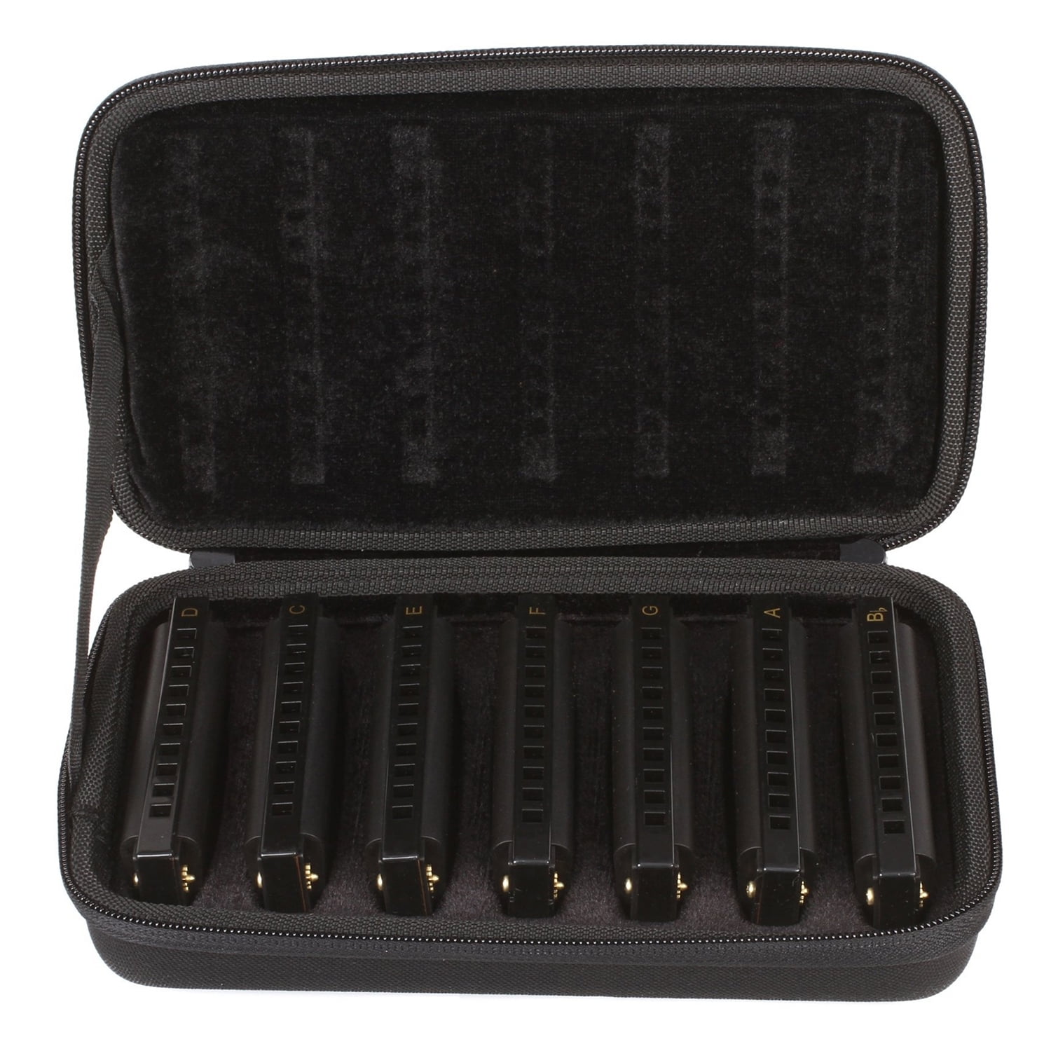 Piedmont Blues Harp 7pc Set,Hohner