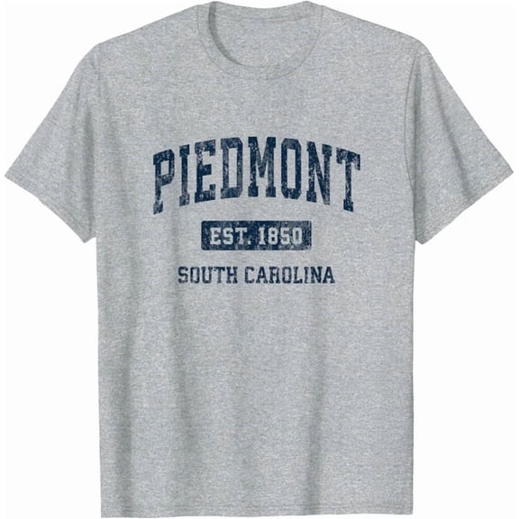 Piedmont South Carolina Sc Vintage Athletic Sports Design Unisex S-5XL Hot Trending Shirt Birthday Gift