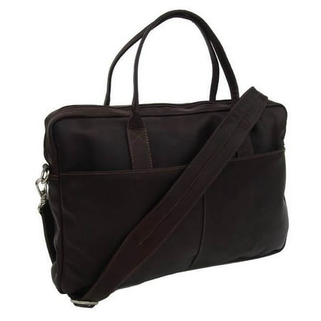 Piel Leather Top-Zip Portfolio