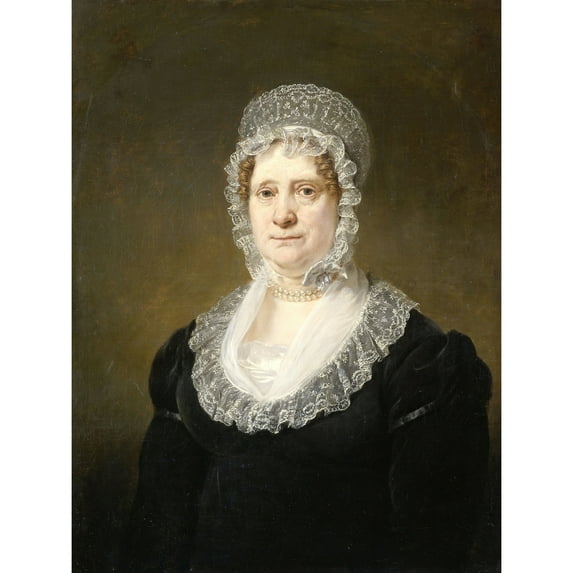 Pieneman Portrait Sara De Haan Widow Underwriter Extra Large XL Wall Art Poster Print