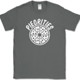 thumbnail image 1 of Pieorities Pizza T-Shirt Funny Food Slice Eating Humor Novelty Tee - Charcoal, XL, 1 of 1