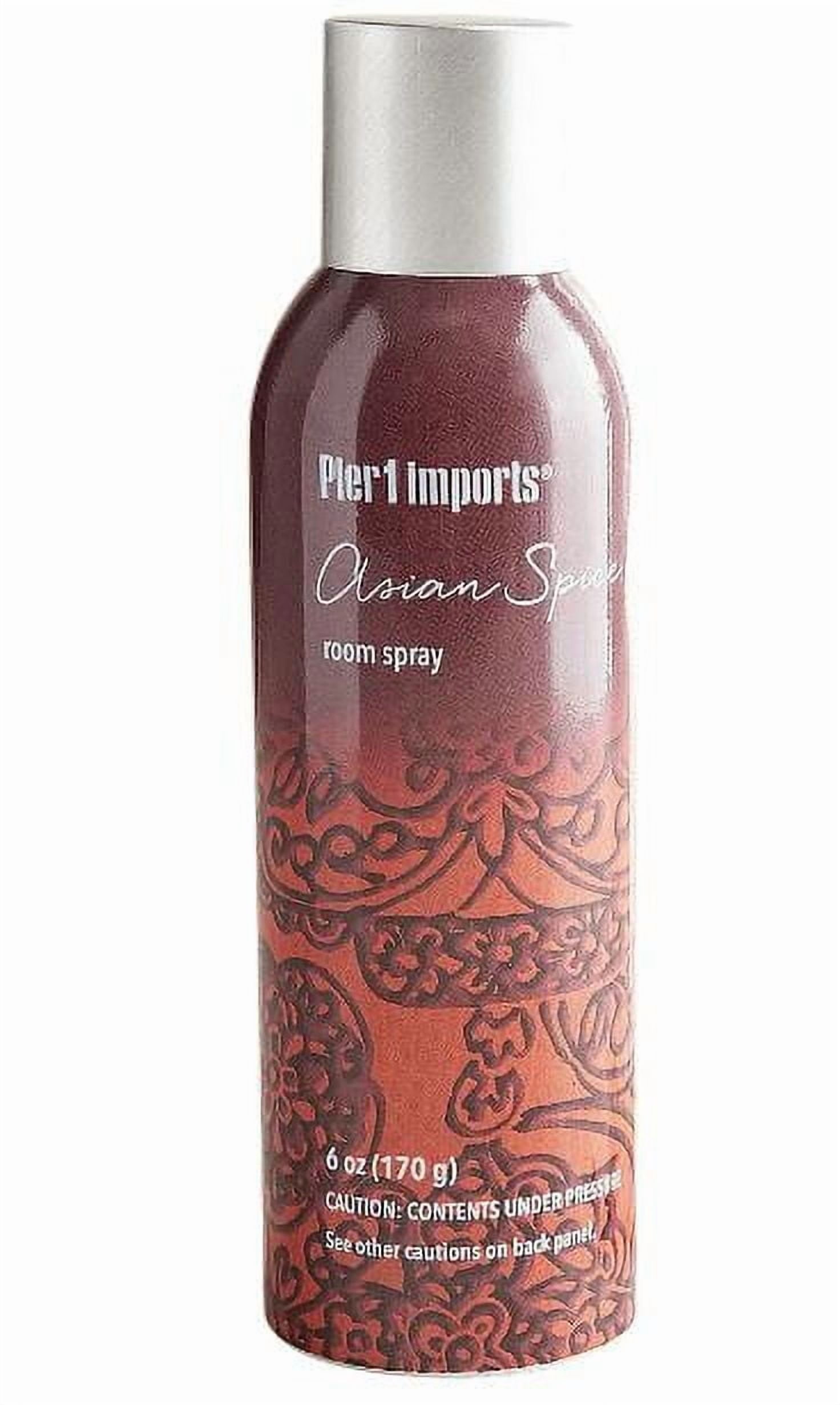 Pier Imports Premium Room Spray 6oz Bottle Asian Spice