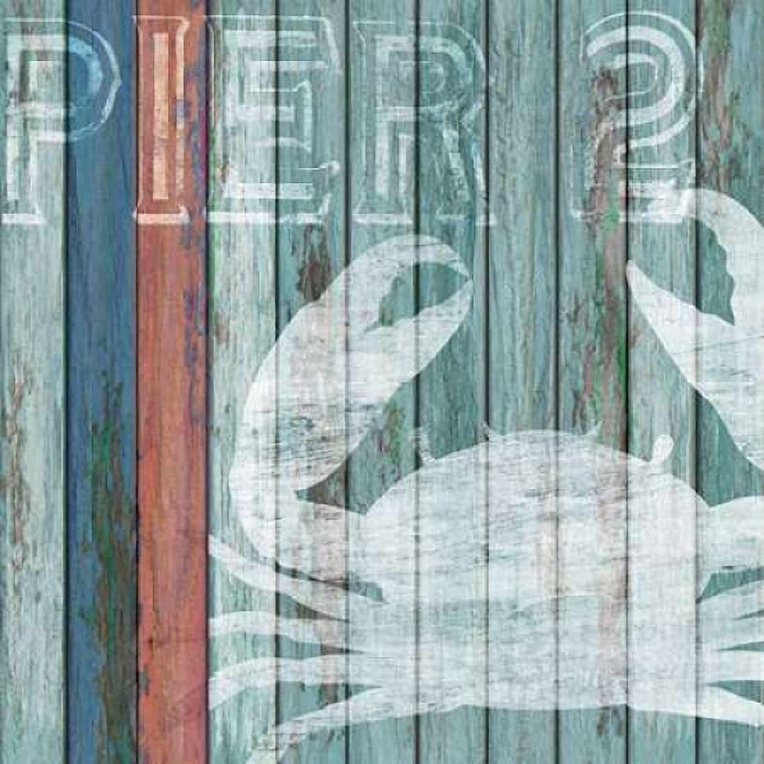 Pier 2 Canvas Art - Conrad Knutsen (24 x 24)
