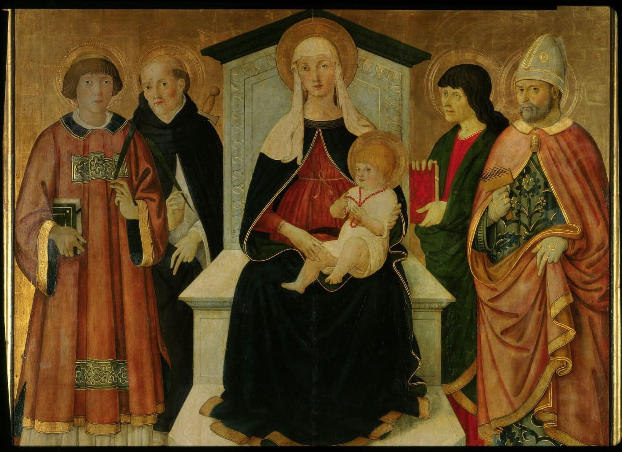 Pier Francesco Fiorentino (Known From 1474 To 1497) Italian School Canvas Art - (36 x 24)