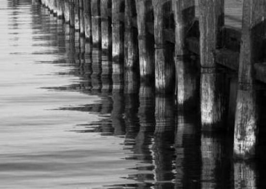 Pier Pilings XII Canvas Art - Lee Peterson (18 x 24)