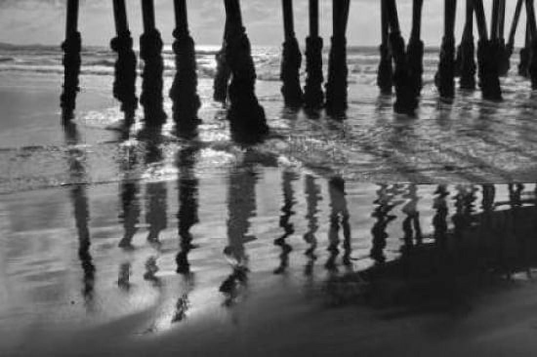 Pier Pilings XIII Canvas Art - Lee Peterson (24 x 36)