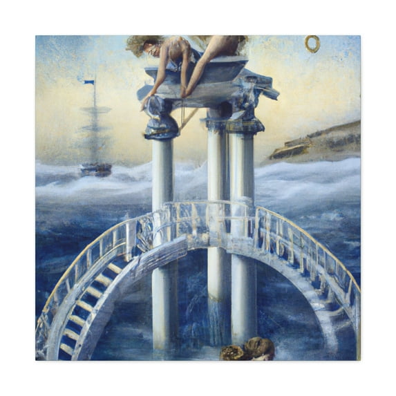 Pier's Rococo Splendor - Canvas