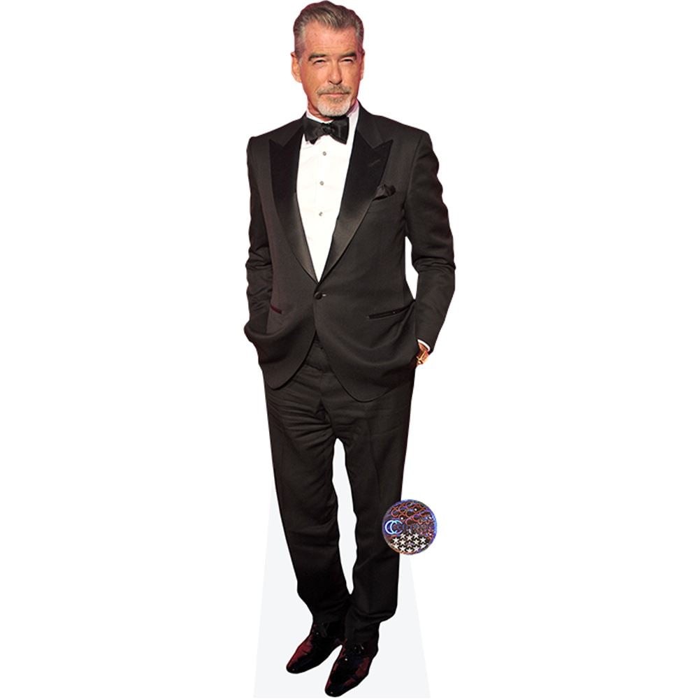 Pierce Brosnan (Bow Tie) Lifesize Cardboard Cutout Standee - Walmart.com