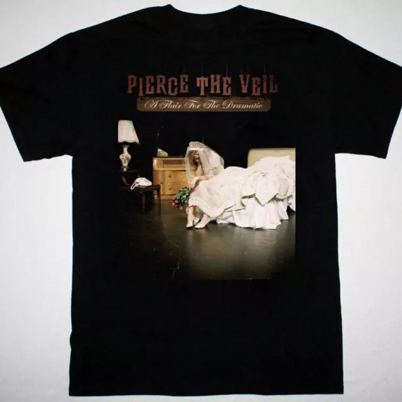 Pierce The Veil A Flair for the Dramatic T Shirt Black Cotton All Sizes S-5XL P2