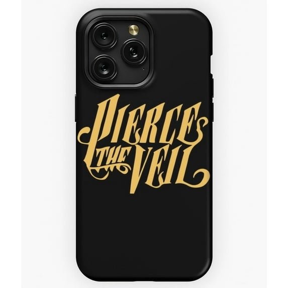 Pierce The Veil Embroidered Music Band Logo Emo Rock Fan Art A745 Protective Case for iPhone 17 16 15 14 13 12 11 Pro Max
