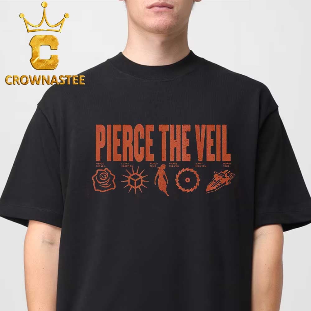 Pierce The Veil Era Symbols I Cant Heart You World Tour 2025 Classic T