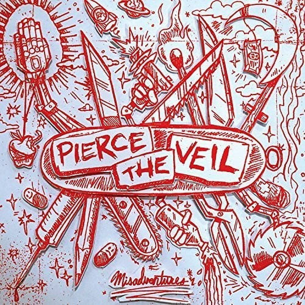 米LP Pierce The Veil Misadventures 71475302151 Fearless Records 未開封 /00260 Pierce The Veil – Misadventures Indie Vinyl – Fearless Records