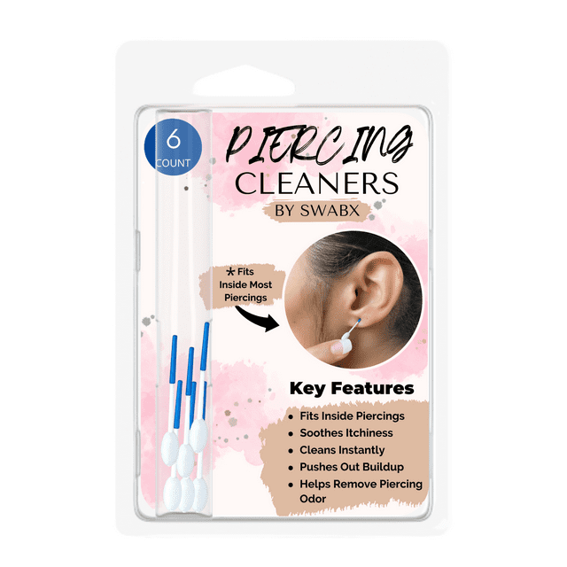 Piercing Aftercare Cleaner 6 ct. By Swabx