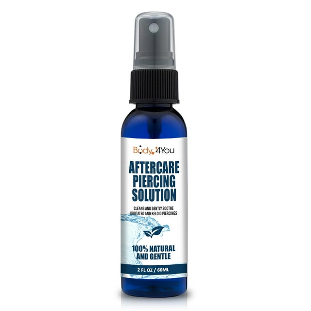 Piercing Aftercare Spray 100 Dead Sea Salt Saline Cleaner Wash
