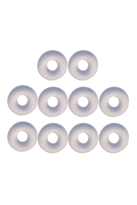 Piercing Healing Silicone Discs Soft Anti Hyperplasia Anti-sagging Fixed Rings for Nose Ear Cartilage Soft Gasket