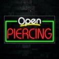 thumbnail image 1 of Piercing LED Neon Sign 33"L x 18"H #35831, 1 of 3