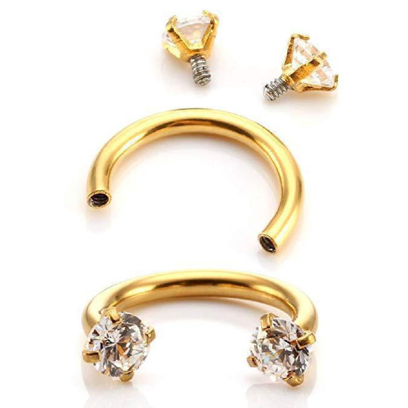 Sepp Ring Piercing Septo Nose Lip Eyebrow Ear Septum Cartilage Helix Captive Hoop ...