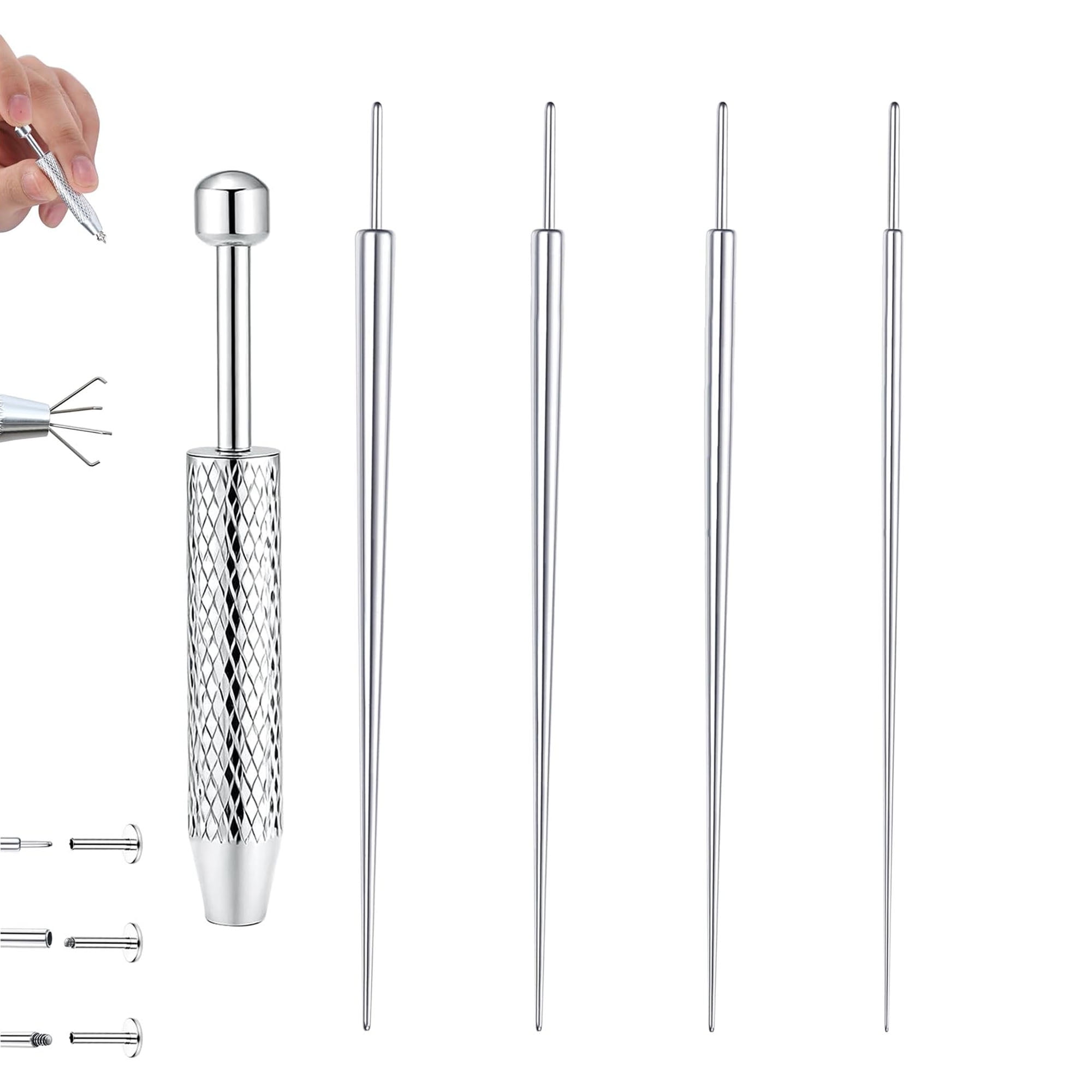 Piercing taper ball grabber tool voor het wisselen van sieraden - 14G