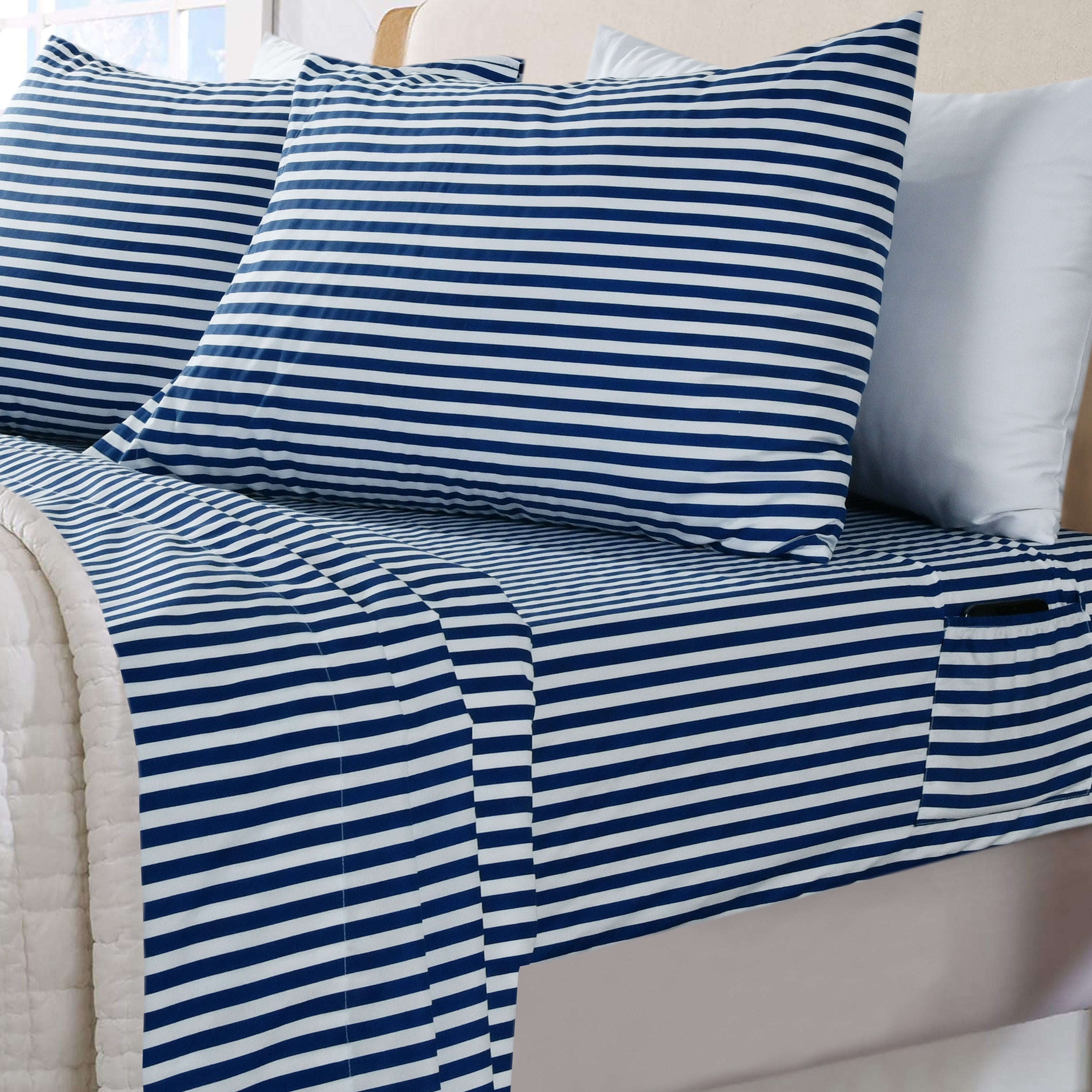 Pieridae Twin XL Sheets, 3 Piece Microfiber Deep Pocket Twin XL Bed