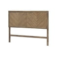 thumbnail image 1 of Piero Chevron Queen Headboard - Monterey Brown, 1 of 8