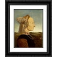 thumbnail image 1 of Piero della Francesca 2x Matted 20x24 Black Ornate Framed Art Print 'Portrait of Battista Sforza', 1 of 2