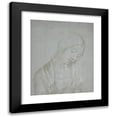 thumbnail image 1 of Piero di Cosimo 20x24 Black Modern Framed Museum Art Print Titled - Bust of a Young Woman (ca. 1495), 1 of 5