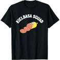 thumbnail image 1 of Pierogi Kielbasa Paczki Polish Food Cuisine - Kielbasa Squad T-Shirt, 1 of 5