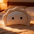 thumbnail image 1 of Pierogi Pillow 12" Cute Dumpling Plush Pillow Stuffed Animal Plushies Toys Soft Hugging Stress Relief Gifts White, 1 of 9
