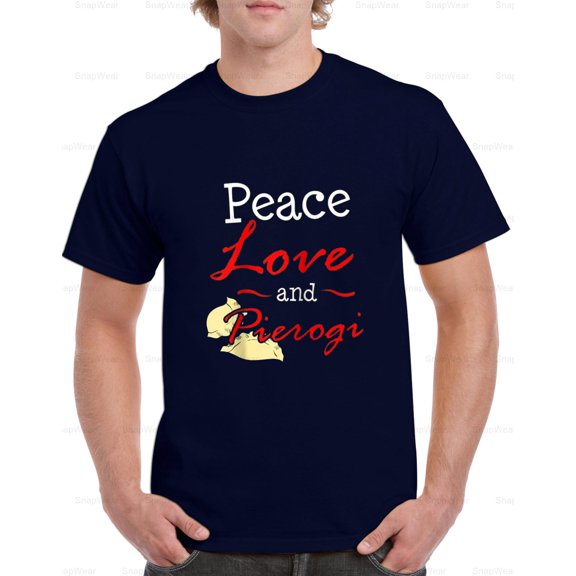 Pierogi Polish Food Dyngus Day Peace Love Funny Pride Polska Cute T-Shirt, SW, Hoodie Unisex, up to 5XL