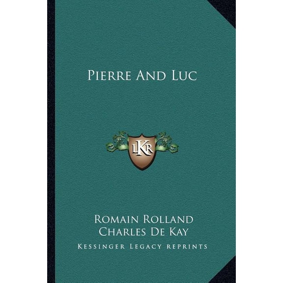 Pierre And Luc (Paperback)