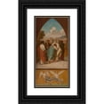 thumbnail image 1 of Pierre-Auguste Pichon 14x24 Black Ornate Framed Double Matted Museum Art Print Titled: Pope Saint Clement Sending Missionaries to Gaul. the Angels Remove from the Sea the Body of S, 1 of 5